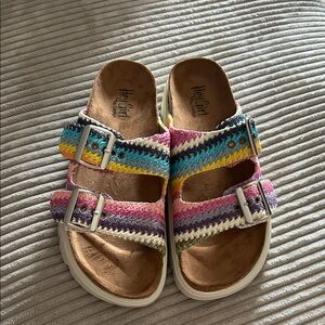 Women’s platform Rainbow Sandals
